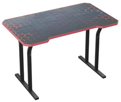 Red Decagon Gaming Desk
