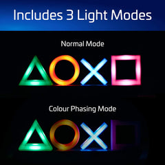 Playstation Icons Light with 3 Light Modes